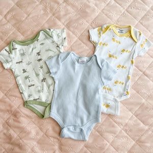 SET OF 3 | Gender Neutral Onesies